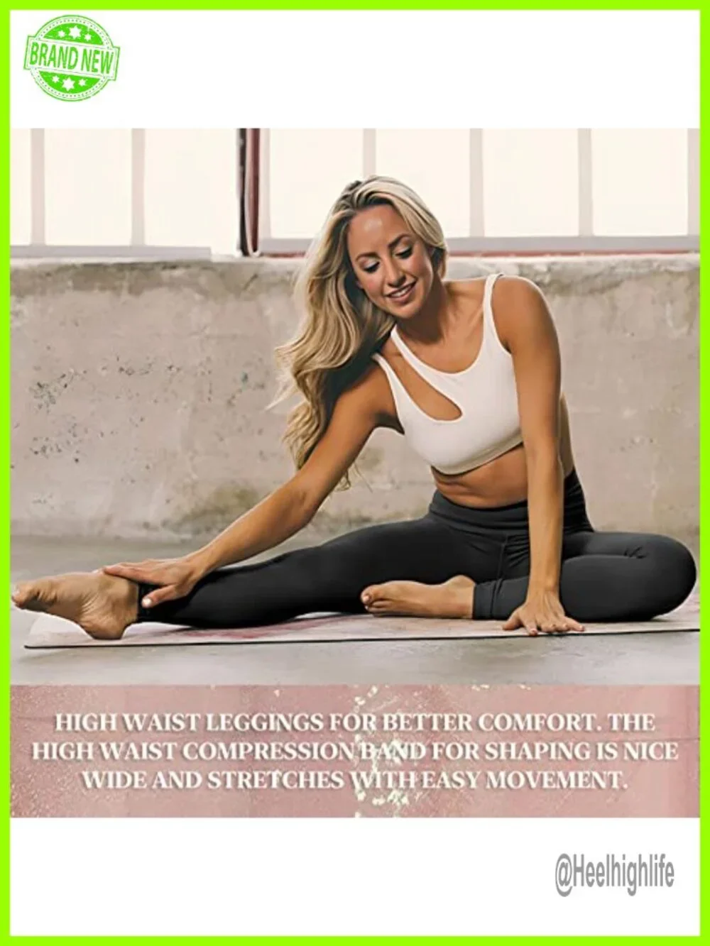 3 Pack High Waisted Butt Lift Women's Yoga Pants Non See-Through Workout